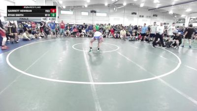 153 lbs Final - Garrett Newman, Pheonix Wrestling-Blue-HS vs Ryan Smith, WV Wild-HS