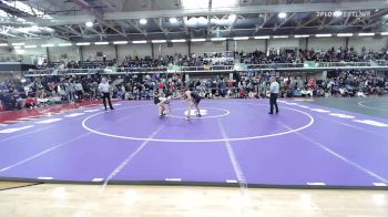 120 lbs Semifinal - Ben Zuckerman, Fairfield Warde vs Jackson Heslin, Xavier