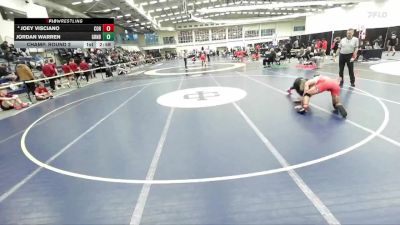 174 lbs Champ. Round 2 - Jordan Warren, Greensboro vs Joey Visciano, Cortland
