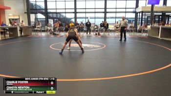 J-12 lbs Cons. Semi - Charlie Foster, Wrath vs Chasyn Newton, Bettendorf Wrestling Club