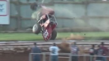 Ronnie Wuerdeman Flips Out of Turn 3 at Williams Grove