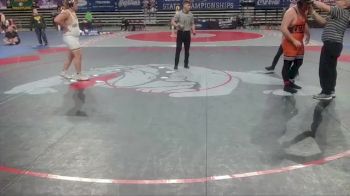 D 1 285 lbs 3rd Place Match - Logan Knapp, Live Oak vs Winston Napoli, Catholic - B.R.