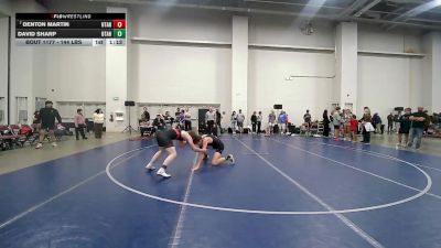 144 lbs Cons. Quarters - Denton Martin, Utah vs David Sharp, Utah