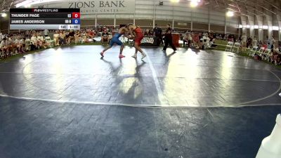 150 lbs Thunder Page, Kansas vs James Anderson, Oklahoma Outlaws Blue