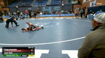 45-51 lbs Round 2 - Taze Pace, Morgan Wrestling Club vs Titan Knudsen, Sanderson Wrestling Academy