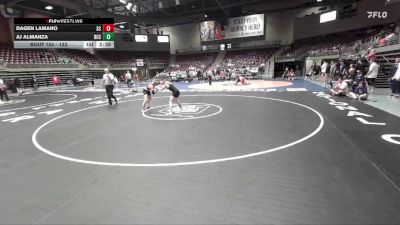 133 lbs Cons. Round 3 - Aj Almanza, Barton Community College vs Dagen Lamano, Snow College