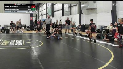 56 lbs Rr Rnd 4 - Bear Holloway, Mat Demon - K8 vs Sebastian Luthy, Outsiders Wrestling Club - K8