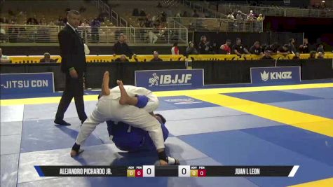 Juan L Leon vs Alejandro Pichardo Jr. 2025 Pan Jiu Jitsu IBJJF Championship