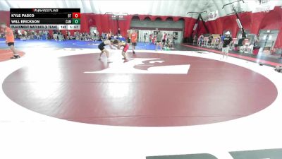 132 lbs Placement Matches (8 Team) - Will Erickson, Cameron vs Kyle Pasco, Batavia A