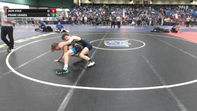 126 lbs Consi Of 32 #2 - Jack Cole, NJ vs Frank Leanza, PA