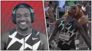 Justin Gatlin Thinks Sha'Carri Can Run 10.5