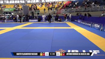 Antonio Rodrigo Da Silva De Lima vs Martin Vlasanovich Vaccaro 2025 Brasileiro Jiu-Jitsu IBJJF