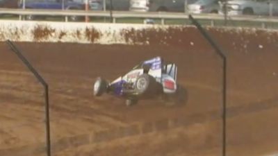 Steve Drevicki Flips in Qualifying at Bloomsburg