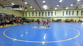 285 lbs Champ. Round 1 - Tyler Raway, Augsburg vs Braxton Cottam, Pacific (or)