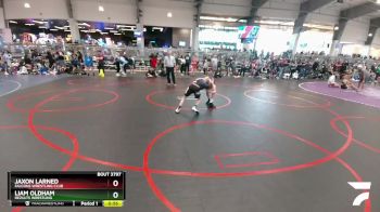 85 lbs Cons. Round 2 - Liam Oldham, ReZults Wrestling vs Jaxon Larned, Falcons Wrestling Club