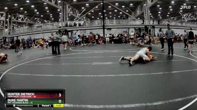 165 lbs Round 5 (8 Team) - Hunter Dietrich, Team Shutt Tyler Cook vs Duke Martin, Mat Assassins Black