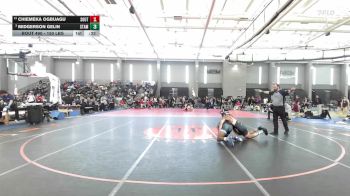 150 lbs Consi Of 4 - Chiemeka Ogbuagu, Southington vs Midgerson Gelin, Stamford