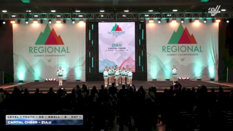 Capital Cheer - Zulu [2026 L1 Youth - D2 - Small - B Day 1] 2026 The Northeast Regional Summit