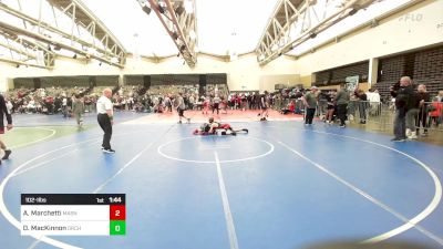 102-I lbs Quarterfinal - Alex Marchetti, Mat Assassins vs Danny MacKinnon, Orchard South WC