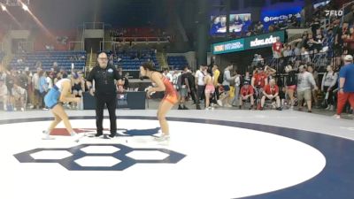 130 lbs Cons. Rd Of 64 - Liberty Johnson, OH vs Molly Lubenow, PA