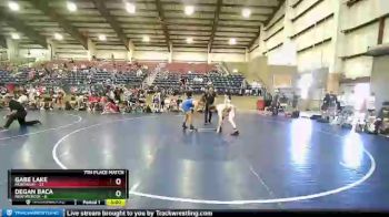 175 lbs Finals (8 Team) - Gabe Lake, MONTANA1 vs Degan Baca, NEW MEXICO1