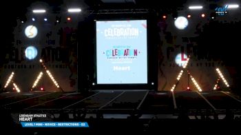 Legendary Athletics - Heart [2025 L1 Mini - Novice - Restrictions - D2 Day 1] 2025 The Varsity All Star CELEBRATION