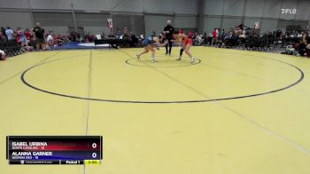 120 lbs Placement Matches (8 Team) - Isabel Urbina, North Carolina vs Alanna Garner, Georgia Red
