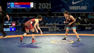 50 kg Quarterfinal - Yung Hsun Lin, Tpe vs Sarra Hamdi, Tun