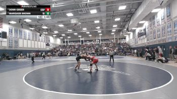 184 lbs Quarterfinal - Donn Greer, CSU-Pueblo vs Marquize Brown, Vanguard