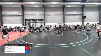 38 kg Quarterfinal - Benjamin Proper, Gitomer vs Andre Cerrato, Lost Boys Wrestling Club