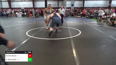 285 lbs Round Of 16 - William Van Wyck, Elite vs Austin Buczynski, Roxbury