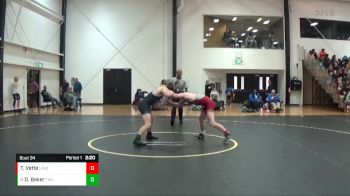 141 lbs Cons. Round 2 - Dru Baker, Thomas More vs Terry Vette, Indianapolis