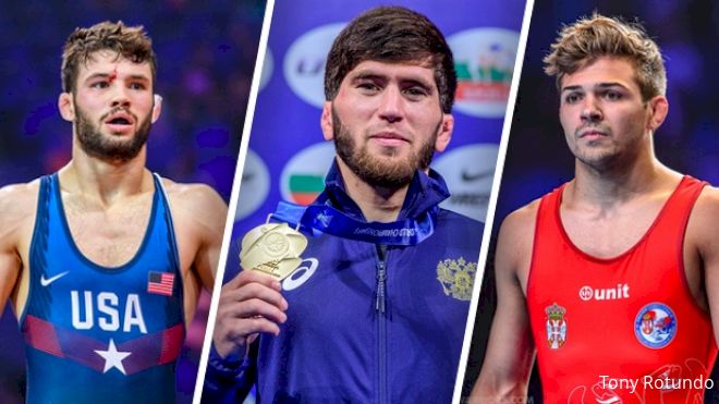 Gilman And The Seeded Wrestlers At 57kg