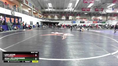 174 lbs Cons. Round 2 - Liam Leckie, Southeastern vs Noah Hollendonner, Marian University (IN)