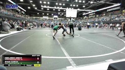 76 lbs Champ. Round 1 - Abelardo Areco, Salina Wrestling Club vs Rykin Garcia, Pratt Wrestling Club