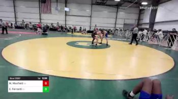142 lbs Consi Of 8 #1 - Michael Maxfield, VA vs Christopher Ferranti, NY