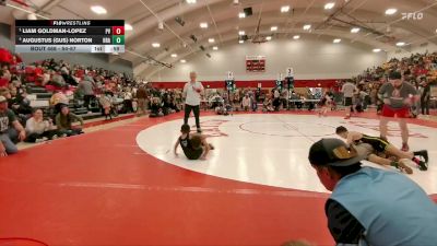 54-57 lbs Round 1 - Liam Goldman-Lopez, Platte Valley vs Augustus (Gus) Norton, HRA