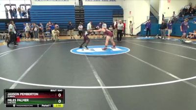 141 lbs Cons. Round 2 - Jaxson Pemberton, Eureka vs Miles Palmer, Chicago