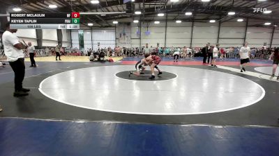 106 lbs Rr Rnd 3 - Robert McLaulin, MF Army Black - HSB vs Keyen Taplin, Prairie Outlaws - HSB