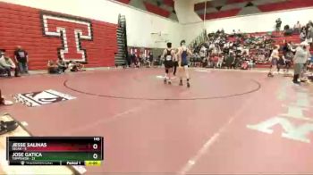 145 lbs Semis & 1st Wrestleback (8 Team) - Jose Gatica, Toppenish vs Jesse Salinas, Selah