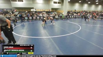 105 lbs Cons. Semi - Bentley Reddick-Keehn, KS vs Amos Jirak, IA