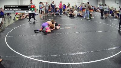 80 lbs Finals (2 Team) - Jackson Bolen, BS Wrestling vs Matthew Barfield, Morris Fitness