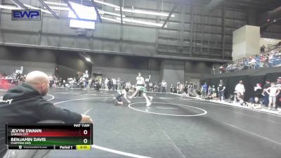 67 lbs Cons. Round 1 - Jevyn Swann, Garden City vs Benjamin Davis, Chapman Kids