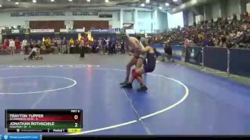 138 lbs Round 3 (3 Team) - Trayton Tupper, Gouverneur Sr HS vs Jonathan Rothschild, Edgemont Sr