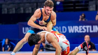 57kg Quarter-Final - Thomas Gilman, USA vs Nodirjon Safarov, UZB