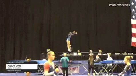 Adalynn Smith - Individual Trampoline, Capital Gymnastics - 2021 USA Gymnastics Championships