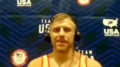 Kyle Dake (74 kg) after making the 2021 Olympic team