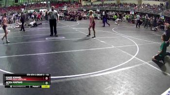 112 lbs Champ. Round 1 - Acen Mafnas, 2TG vs Gage Kimmel, Winside Youth Wrestling