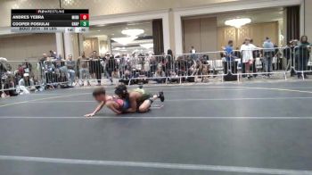 88 lbs Consi Of 8 #2 - Andres Yebra, Middletown WC vs Cooper Posiulai, Grapplers HI