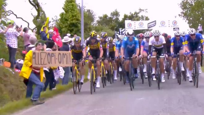 Spectator Causes Mass Crash During Stage 1 Of 2021 Tour de France